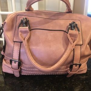 Handbag,  Rose Color/Pale Pink